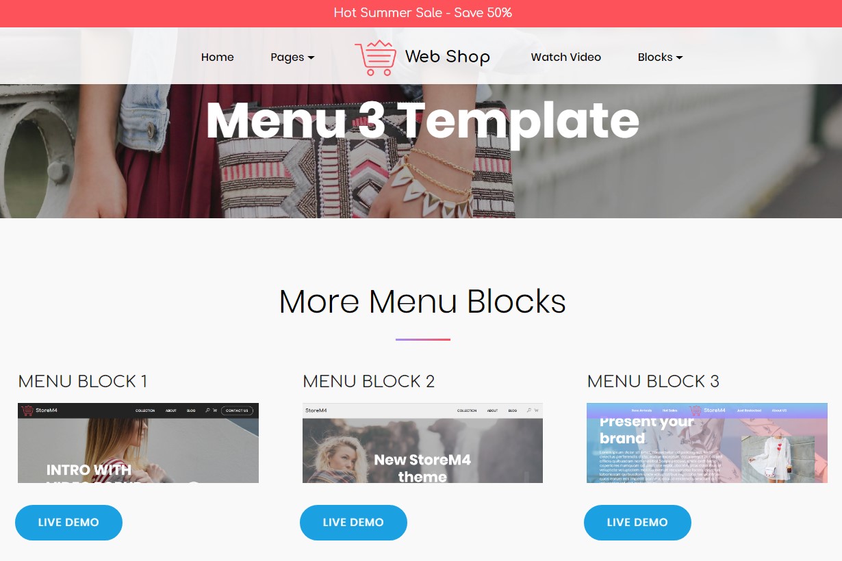 HTML Responsive template