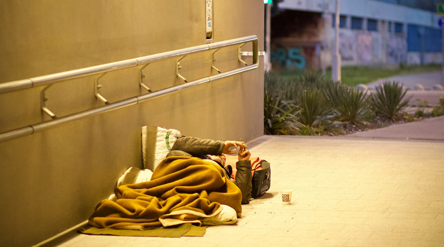 Helping for homeless people